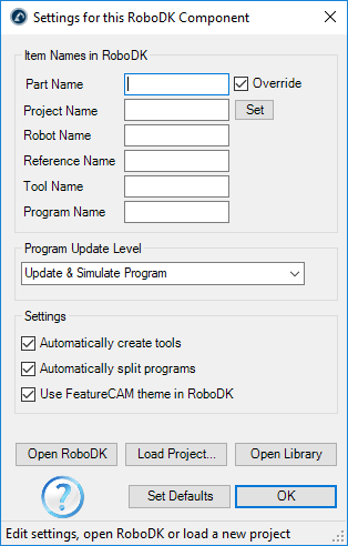 Plugin FeatureCAM - Bild 10