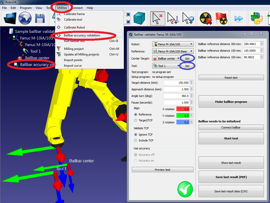 无袖长衫t Validation Ballbar Test - Bild 4