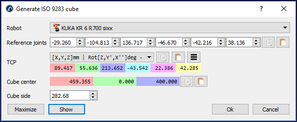 机器人Validation ISO9283 - Bild 5