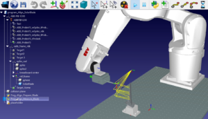 Blade Inspection Robot Simulation